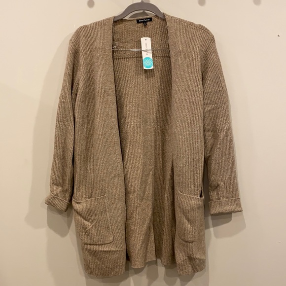 Esperanza Double Pocket Open Cardigan 